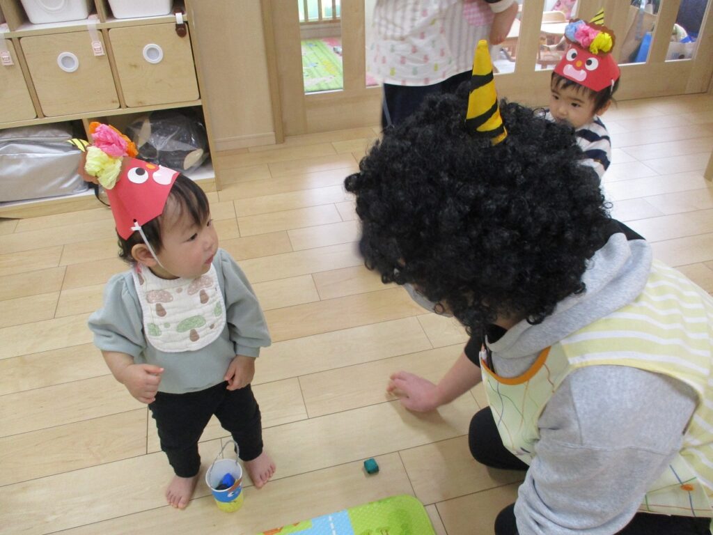 【2月　節分の集い】西弁財エンゼル保育室