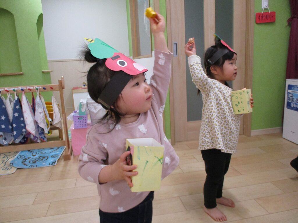 【2月　節分の集い】西弁財エンゼル保育室