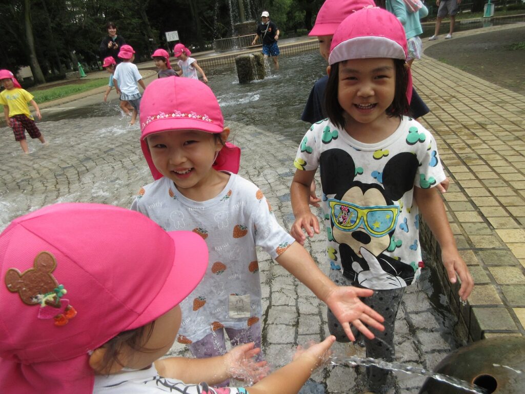 【8月　水遊び】ひいらぎ保育園