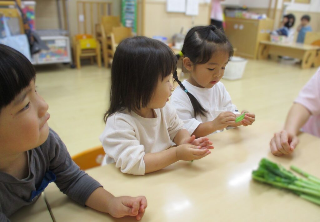【7月　初めての食育】三原エンゼル保育室