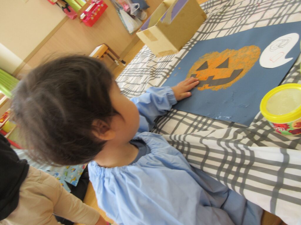 【10月　ハロウィンに向けて】ひいらぎ保育園